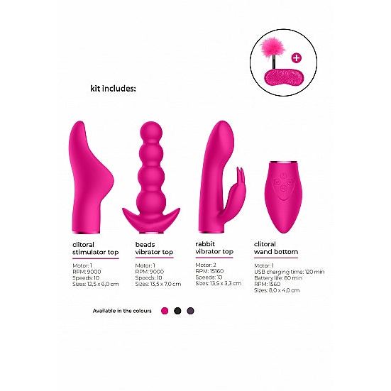 Switch By Shots - Pleasure Kit #6 | Assorted Vibrators