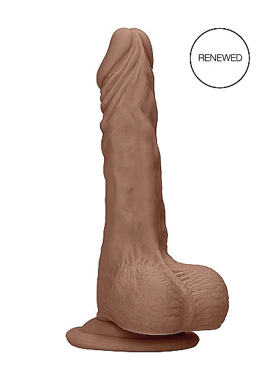 Real Rock - 8" Dong With Testicles | Tan