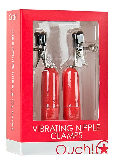 Ouch! - Vibrating Nipple Clamps | Assorted Colours