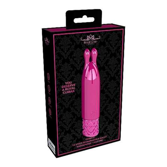 Royal Gems - Twinkle Rechargeable Silicone Bullet | Assorted Colours