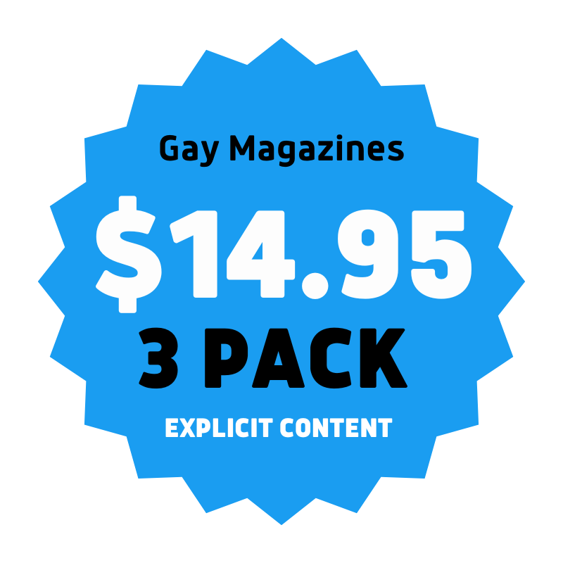 Mega Value Pack - Gay Magazines