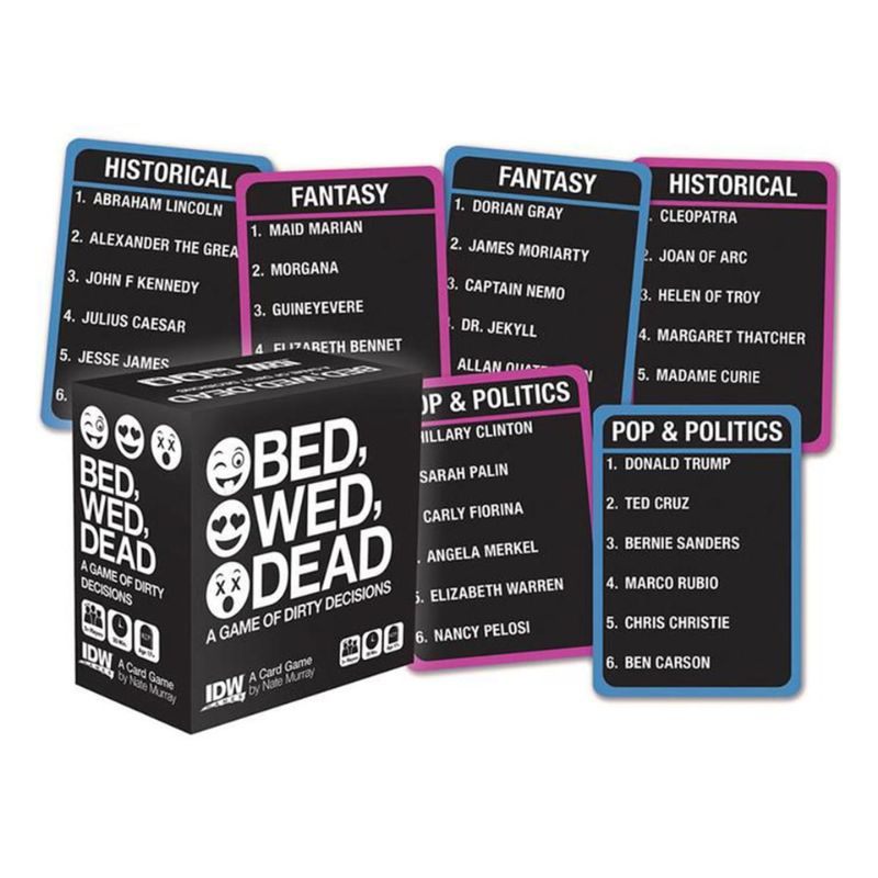Bed, Wed, Dead | Adult Party Game
