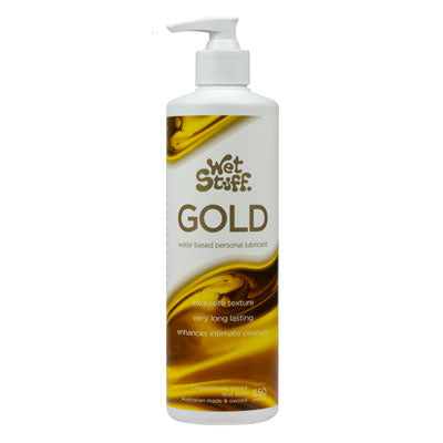 Wet Stuff - Gold - Water Based Lubricant | Assorted Sizing