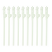 Excellent Power - Dicky Sipping Straws 10 Pack | Glow-In-The-Dark
