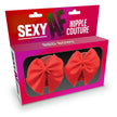 Sexy AF - Nipple Couture Red Bows | Nipple Covers