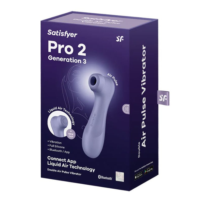 Satisfyer – Pro 2 Gen 3 App Control Lilac | Clitoral Stimulator