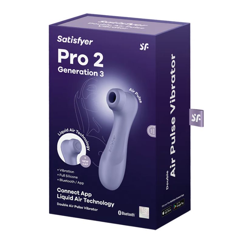 Satisfyer – Pro 2 Gen 3 App Control Lilac | Clitoral Stimulator