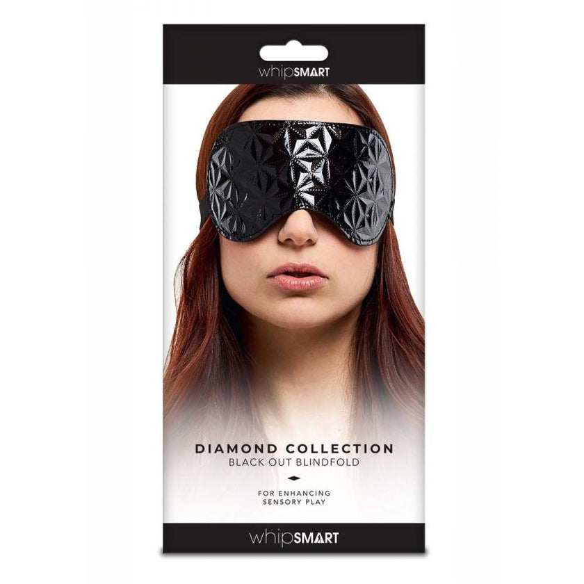 Whipsmart- Diamond Collection Blackout Blindfold | Black