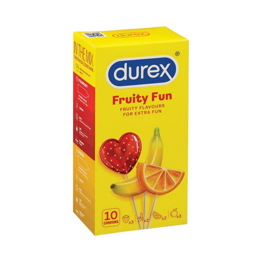 Durex - Fruity Fun Flavours Assorted condoms | 10 Pack