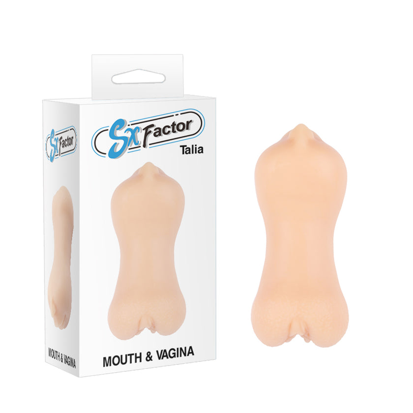 SX Factor - Talia Mouth and Vagina | Masturbator