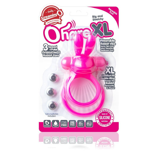 Screaming O - Ohare XL Vibrating Cockring | Pink Or Black