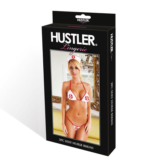 Hustler - Sexy Nurse Bikini | 3 Piece Set