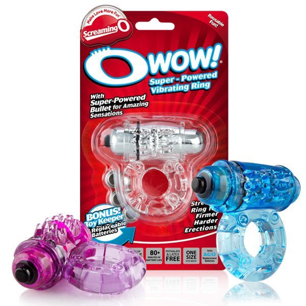 Screaming O - O WOW Super Powered | Vibrating Cockring