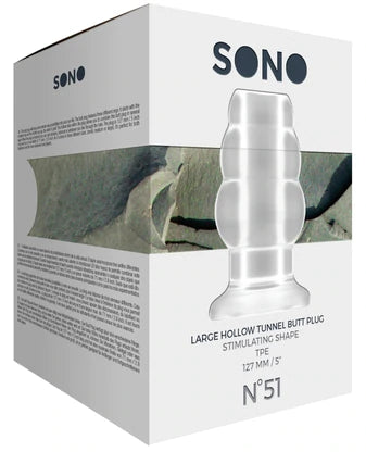 Sono - No. 51 | Large Hollow Tunnel Butt Plug