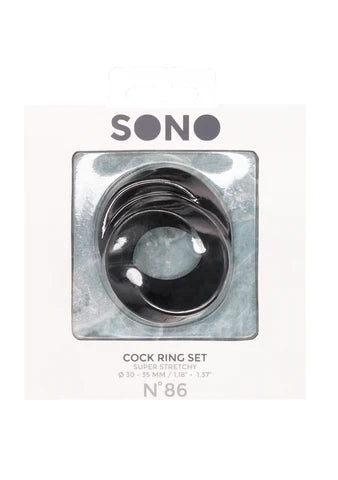Sono - Cock Ring Set | No. 86