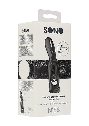 Sono - Vibrating Rechargeable Cockring | No. 88