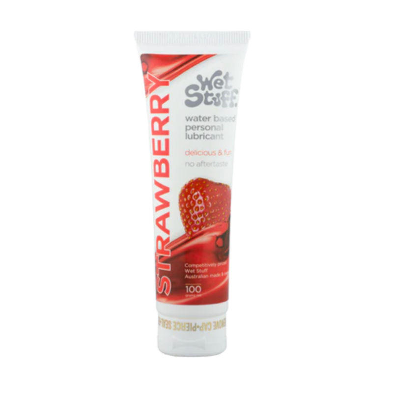 Wet Stuff - Strawberry Water Based Lubricant | Assorted Sizing