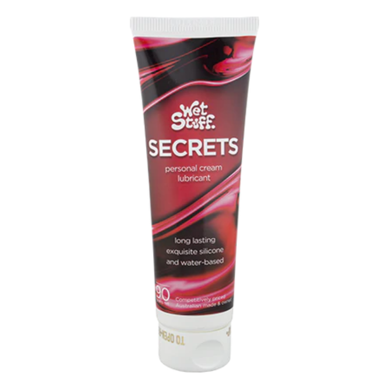 Wet Stuff - Secrets - Personal Cream Lubricant | Assorted Sizing
