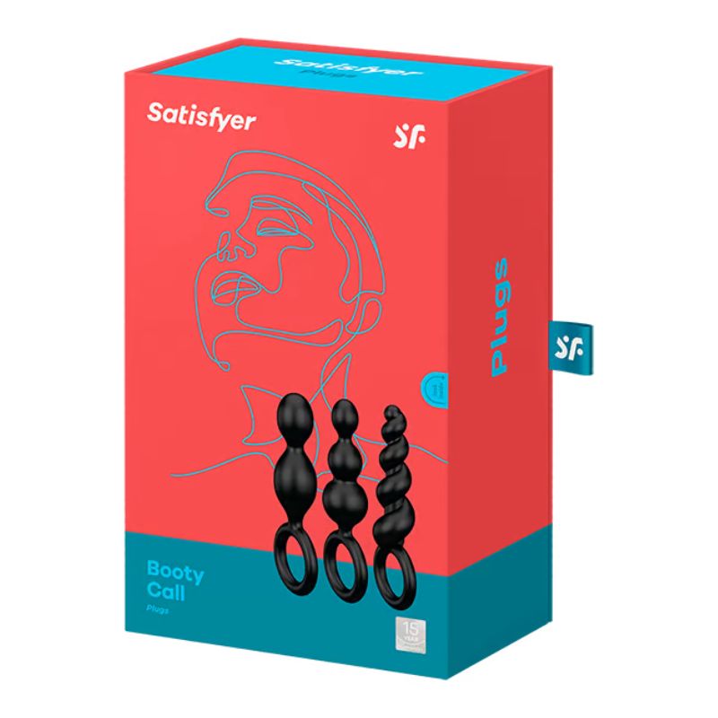 Satisfyer – Booty Call (3-Piece) | Anal Plug Training Set