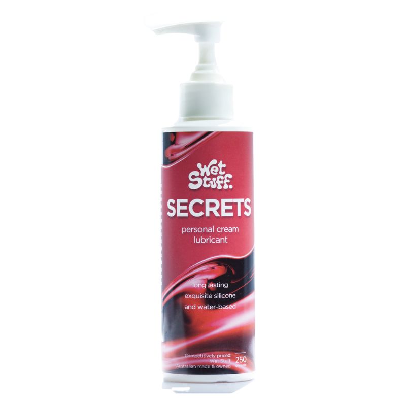 Wet Stuff - Secrets - Personal Cream Lubricant | Assorted Sizing