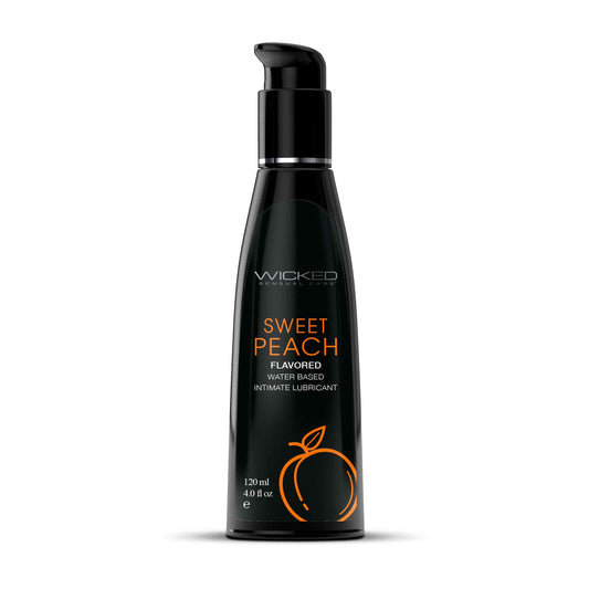 Wicked - Flavoured Water Based Lubricant | Sweet Peach 120ml