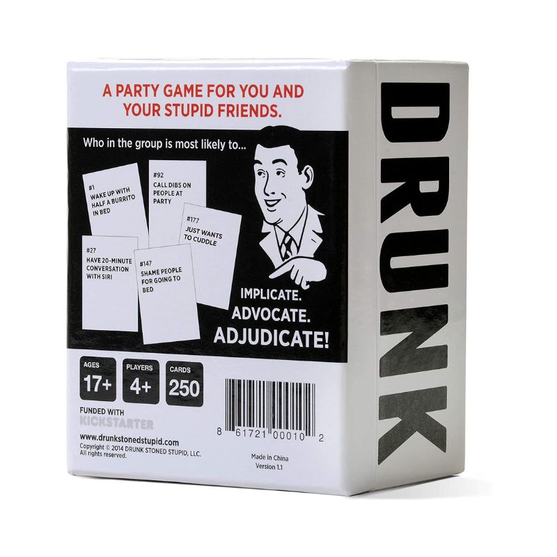 Drunk Stoned or Stupid | Card Game