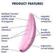 Satisfyer - Curvy 3+ | Air Pulse Stimulator + Vibration with App Control