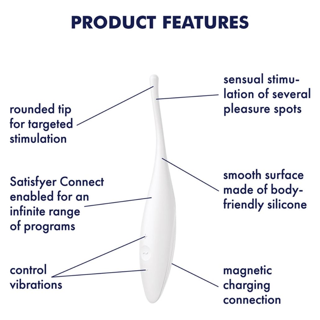 Satisfyer - Twirling Joy | Connect App Tip Vibrator