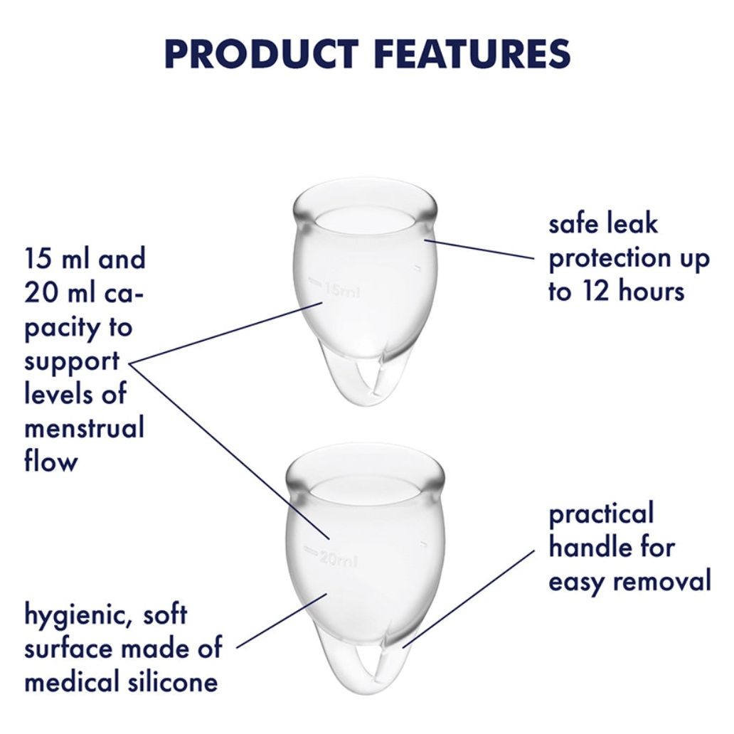 Satisfyer - Feel Confident | Menstrual Cups