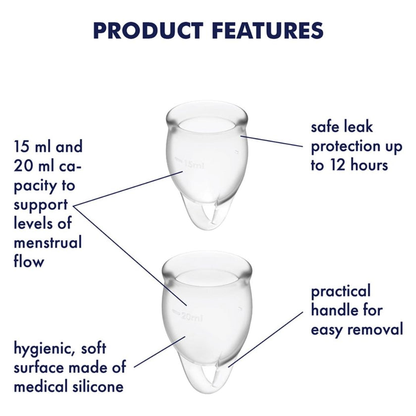 Satisfyer - Feel Confident | Menstrual Cups