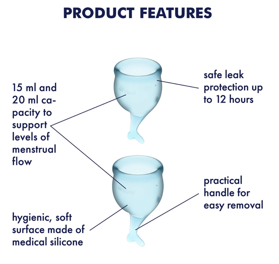 Satisfyer - Feel Secure | Menstrual Cups