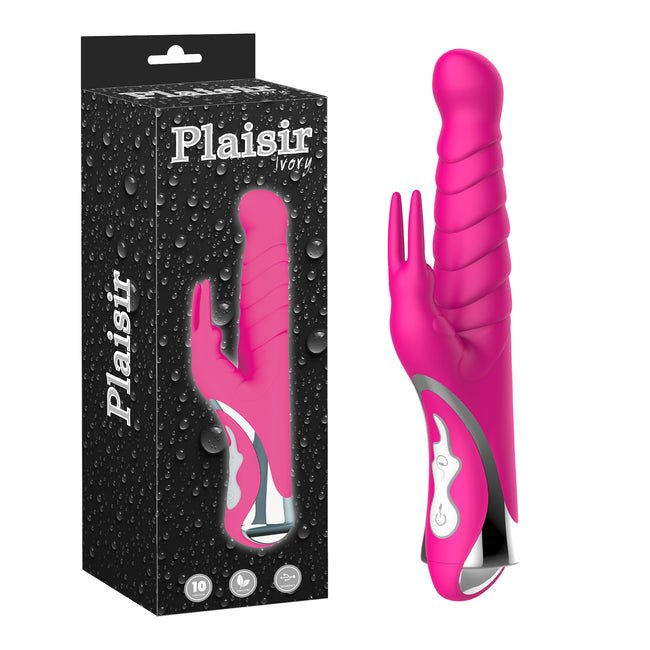 Plaisir - Ivory | Clitoral Stimulator and G-spot Vibrator