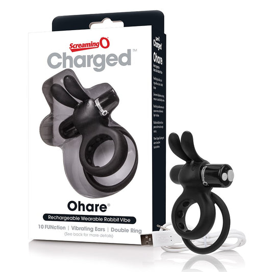 Screaming O - Charged Ohare | Rabbit Vibrating Cock-ring