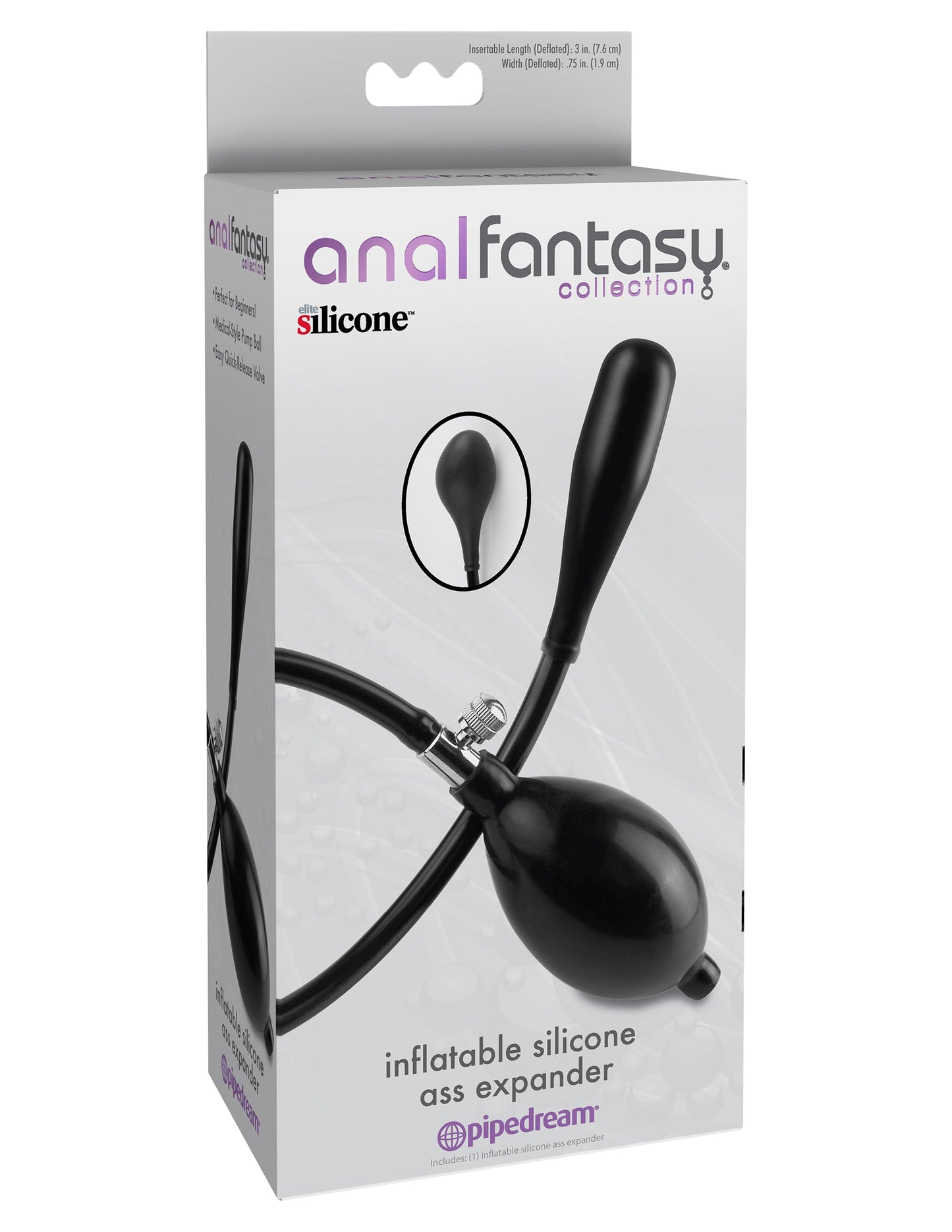 Anal Fantasy Collection | Inflatable Silicone Ass Expander