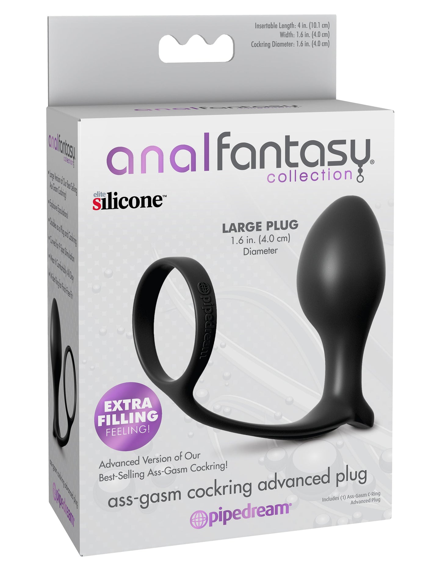 Anal Fantasy Collection | Ass-Gasm Cockring Advanced Plug