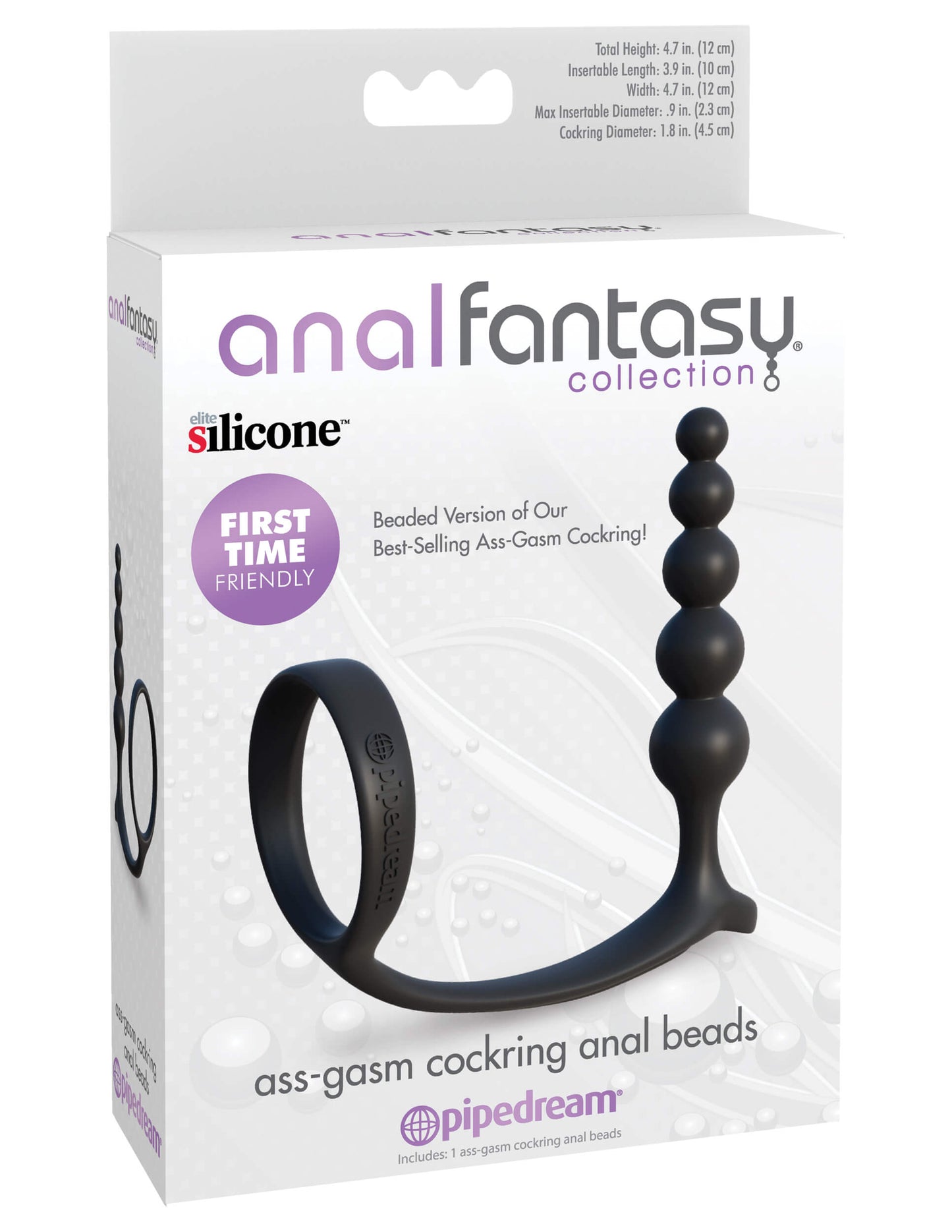 Anal Fantasy Collection | Ass-Gasm Cockring Anal Beads