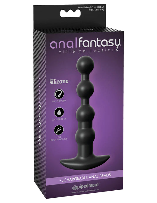 Anal Fantasy Elite - Rechargeable Anal Beads