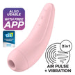Satisfyer Curvy 2+ Air Pulse Stimulator + Vibration with App Control