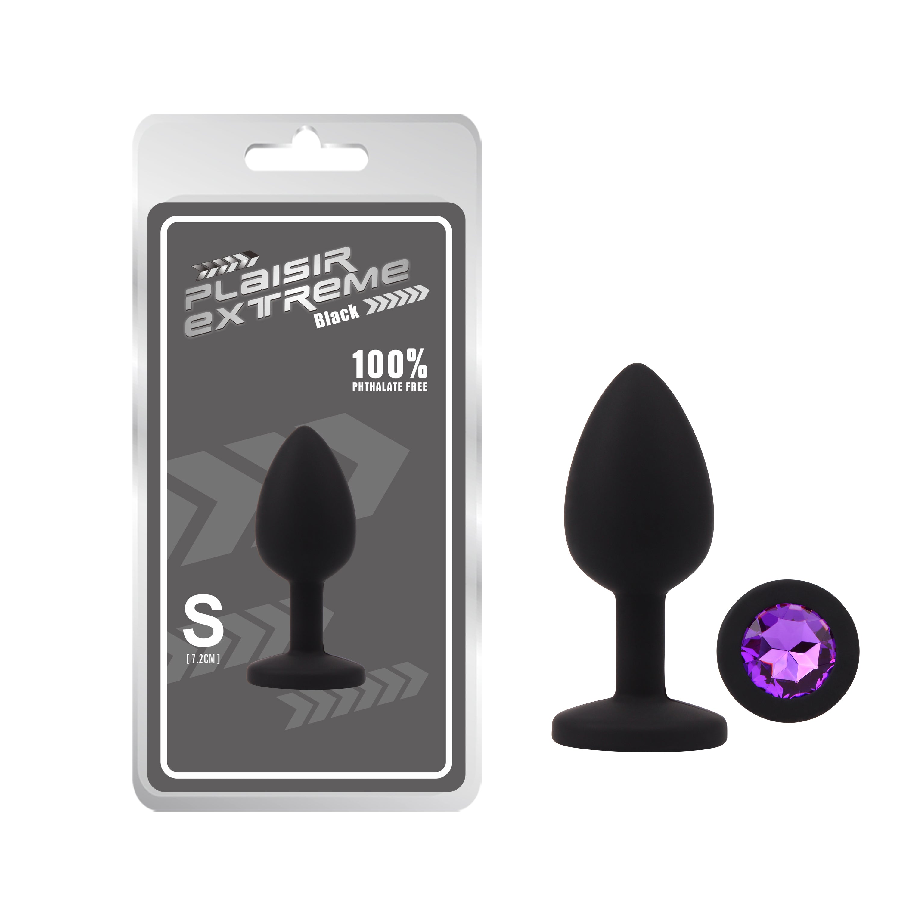 Plaisir Extreme - Jewelled Butt plug | Small
