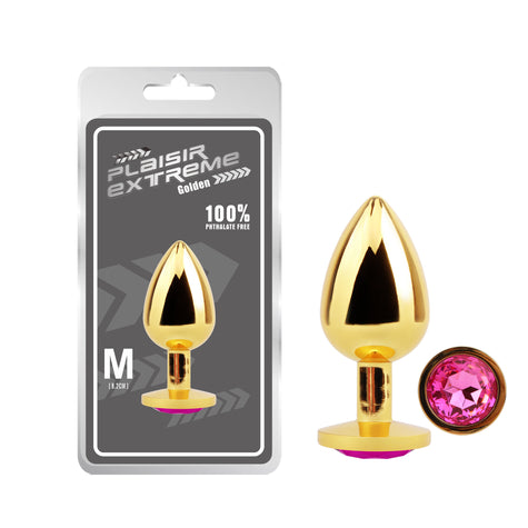 Plaisir Extreme - Jewelled Butt Plug | Medium
