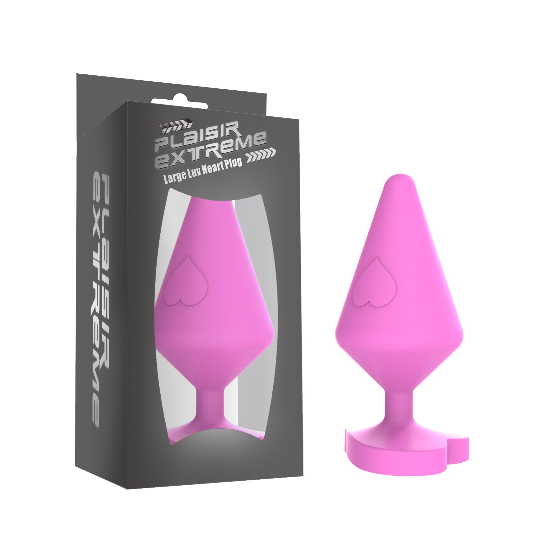 Plaisir Extreme - Heart Butt Plug | Large