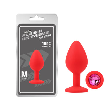 Plaisir Extreme - Jewelled Butt Plug | Medium