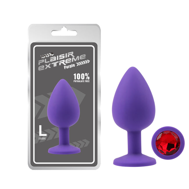 Plaisir Extreme - Jewelled Butt Plug | Large