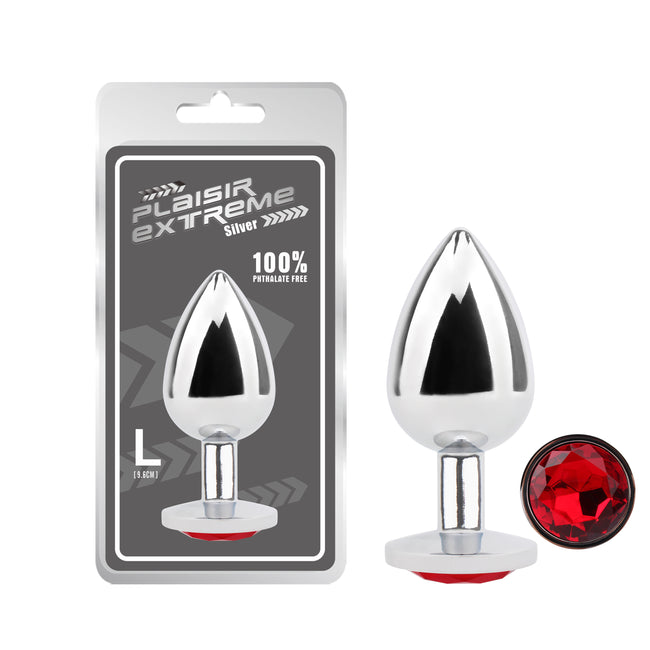 Plaisir Extreme - Jewelled Butt Plug | Large