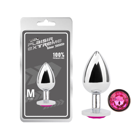 Plaisir Extreme - Jewelled Butt Plug | Medium