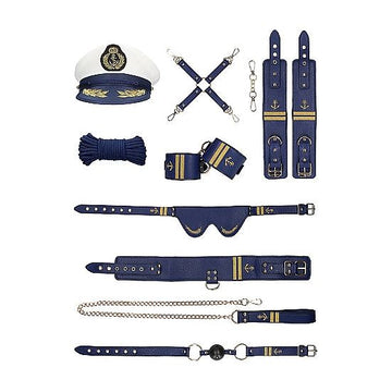 LIMITED EDITION! Ouch! - Sailor Bondage Kit | 10 Piece Set