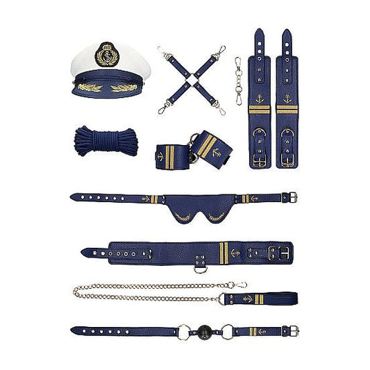 LIMITED EDITION! Ouch! - Sailor Bondage Kit | 10 Piece Set