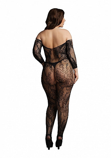 Le Désir - Lace Sleeved Body-stocking