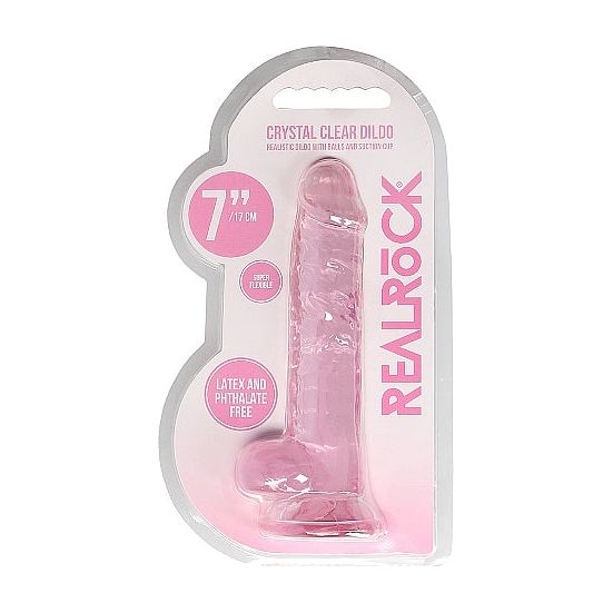 Real Rock - Crystal Clear Dildo 7