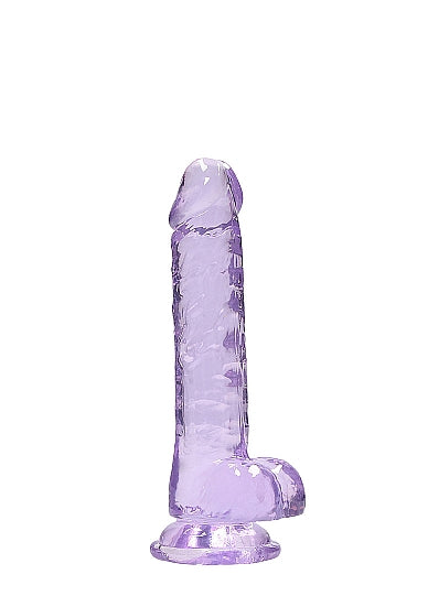 Realrock - Crystal Clear Dildo 7" | Assorted Colours
